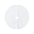 thumbnail image 2 of Fmbmuo White Christmas Tree Skirt 30.71 Inch Plain Color Christmas Decorations, Festive Polyester Rustic Vintage Tree Skirt and Complete Your Holiday Decor, 2 of 5