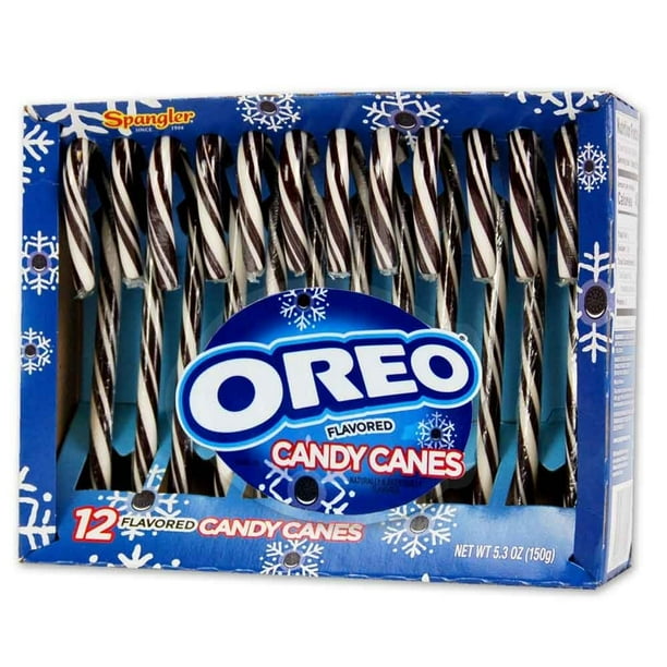 Oreo Flavored Candy Canes 2 PACK