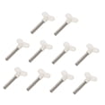 thumbnail image 1 of 10 llaves de cuerda para cajas de música, piezas para cajas de música, llave de cuerda de metal con vástago redondo para mecanismos de relojería, Mariposa pequeña de 28 mm, 1 of 10