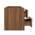 thumbnail image 4 of Modway Render 48" Single Sink Compatible (Not Included) Bathroom Vanity Cabinet in Walnut, 4 of 8