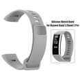 thumbnail image 2 of Correa de reloj de silicona para Huawei Band 2/Band 2 Pro/ERS-B19/ERS-B29 (Gris) Likrtyny Accesorios electrónicos, 2 of 7