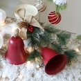 thumbnail image 4 of GBAYXJ Christmas Bells Christmas Bells Gold Bells With Hanging Rope Rustic Christmas Bells Bells For Weddings Parties And Christmas DIY Wreaths Home Decor, 4 of 5