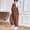 Brown, variant on Women's Maternity Jumpsuit Pants, Sleeveless Adjustable Waist Casual & Corduroy Overalls Beige M