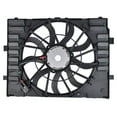 thumbnail image 2 of GELUOXI Radiator Cooling Fan for Volkswagen Touareg 2011-2017 3.0 3.6L V6 GAS 7P0121203E 7P0121203H, 2 of 13