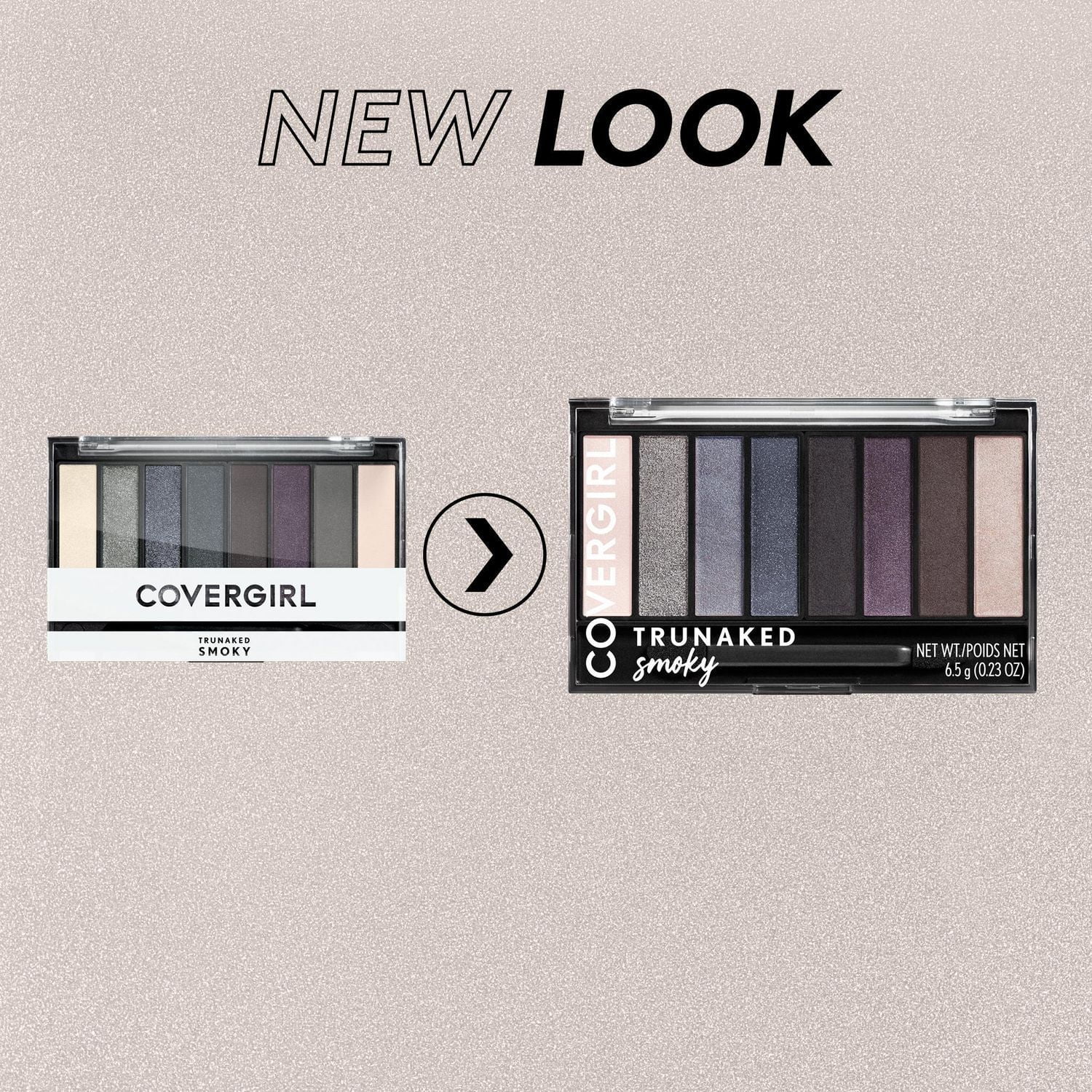 COVERGIRL Palette d'ombres à paupières TruNaked, intensément pigmentés, pailletés, mats et brillants, 100% Sans Cruauté Fard à paupières pigmenté