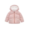 thumbnail image 6 of Rokka&Rolla Toddler Girls' Borg Lined Puffer Coat Infant Jacket, 6 of 10