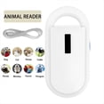 thumbnail image 2 of Handheld Digital ID Pet Chip Scanner for Pet Dog and Cat Management 134.2KHz Animal Chip RFID Reader PT160, 2 of 8