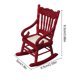 thumbnail image 5 of Accesorios decorativos de muebles de minihouse 1/12 sillas miniaturas de miniatura Modelo Modelo de piezas de bricolaje Suministro de cumpleaños Rojo Rojo Inevent FN001920-02, 5 of 5