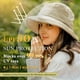 thumbnail image 4 of XL/XXL Women’s Wide Brim Bucket Sun Hat with Ponytail Hole UPF 50 Summer Packable Sunhat for Travel Beach Outdoor, 4 of 5