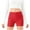 Red, variant on HVOBTTY Toddler Kids Soft Straight Leg Leggings Casual Soild Color High Waist Yoga Cycling with Pockets Lightweight Shorts