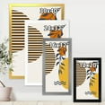 thumbnail image 4 of Designart 'Abstract Shapes With Botanical Minimalist Leaf I' Modern Framed Art Print, 4 of 4