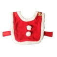 thumbnail image 3 of Ropa de moda para mascotas, capa, adornos navideños, regalo de Navidad, conjuntos de adornos navideños para mascotas, adornos navideños blancos, disfraz pequeño, abrigo., 3 of 6