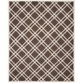 thumbnail image 6 of SAFAVIEH Cambridge Judy Geometric Wool Runner Rug, Dark Brown/Ivory, 2'6" x 6', 6 of 10