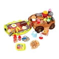 thumbnail image 3 of Juego de 59 juguetes de hamburguesas, juguetes educativos Montessori, juego de cocina para habilidades sociales, juego de cocina para niños de 3, 4 y, 3 of 9