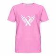 thumbnail image 3 of DPTALR George Men's Breast Cancer Awareness Casual Shirts,Pink Ribbon T-Shirts,Cancer Fighter Tops,Pink,Big and Tall Men S, 3 of 4