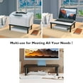 thumbnail image 6 of Computer Monitor Stand Riser,Metal PC Stand,3 Height Adjustable Riser With Ventilation Platform,Suitable for Laptop, Printer, Notebook and All Flat Screen TV Display, 6 of 7