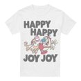 thumbnail image 1 of Ren & Stimpy T-Shirt Homme Joyeux Joyeux, 1 of 5