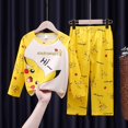 thumbnail image 1 of Disney Frozen Elsa Conjunto de pijamas para niños Ropa de dormir Pijamas para niños de primavera y otoño Ropa de casa de dibujos animados de manga larga Traje Thin12 altura 115-125cm Gao Jinjia LED, 1 of 2