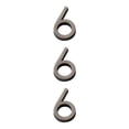thumbnail image 2 of bedienty Office Plastic 3D Door Signs Indoor Address Plaques Plate Meeting Room Number 6 3Set, 2 of 6