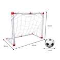 thumbnail image 3 of BRIGHTFUFU juego de mini portería de fútbol de 56 cm, puerta de red para niños, juguetes deportivos de interior, puerta de portería de fútbol con balón e inflador (caja de color en inglés), 3 of 8