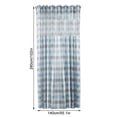 thumbnail image 2 of Cortina semitransparente Cortina de gasa de ventana transpirable Divisor de habitación para balcón de dormitorio, 140x260cm, Azul, 1 pieza Advancent LF0161-03B, 2 of 7