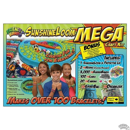 Friendly Bands Mega Sunshine Loom Craft Kit