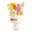 White, variant on Moonsky Plastic Floral Bubble Machine with Bouquet Design for Outdoor Party Atmosphere and Wedding Celebration Pink
