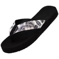 thumbnail image 2 of Norty Women's Flip-Flop Sandal, Low Heel Platform Sandal, 2 of 23