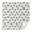 Black Dog Puppy, variant on Black Dog Puppy Paw Square Tablecloth,Waterproof Square Table Cover,Wipeable Spillproof Washable Table Cover for Home Kitchen Party Decor 42"X42"(107x107cm)
