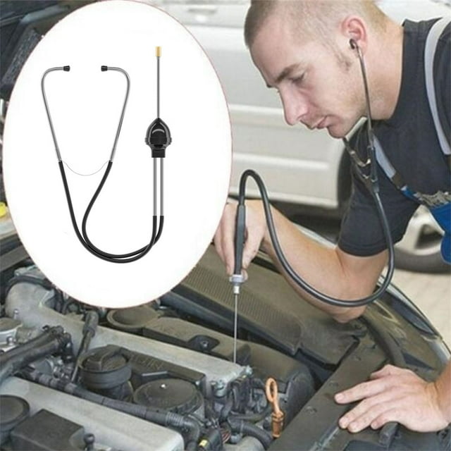 ruido del coche estetoscopio motor diagnóstico escuchar ruido sonda herramienta