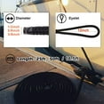thumbnail image 2 of Double-Braided Nylon Docking Lines, Boat Rope Dock Lines Mooring Line Marine Ropes, Ultra Strong and Soft Boat Dock Rope Accessories (L: 16.5 Ft/ 25 Ft/ 50Ft, D: 3/8", 1/2", 5/8", Eyelet: 12"), 2 of 7