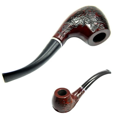- Girl12Queen New Durable Wooden Enchase Smoking Pipe Tobacco Cigarettes Cigar Pipes Gift