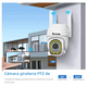 thumbnail image 3 of 2pcs Cámara De Seguridad Bloosom  Hd Wifi De Visión Nocturna Alarma Blanco, 3 of 4