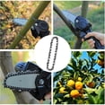 thumbnail image 1 of Mini Chainsaw Chain 4 Inch Guide Saw Chain 1/4 LP Pitch, 28 Sections, 1 of 5