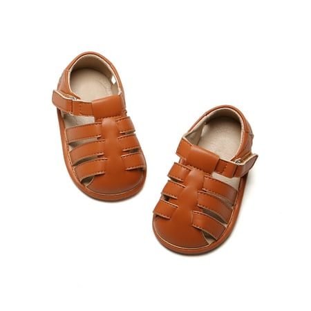 

THEE BRON Toddler Baby Girl Non-Slip Shoes ，Newborn Infant Walking Sneaker Shoes，Lightweight 6-18 months Outdoor Mary Jane Flats