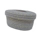 thumbnail image 1 of Caja de pañuelos con tapa, moderna, para guardar pañuelos, para manualidades, de papel ligero. Gris, 1 of 9