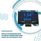 thumbnail image 5 of Matsuzay Dispositivo de visualización de rendimiento estable del módulo OLED de interfaz de pantallas LCD 12C Electrónica Azul 4 pines, 5 of 6