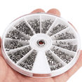 thumbnail image 4 of 5000Pcs Stainless Steel Screws Set Machine Screws Assortment for PC Glasses Mobile Phone, 4 of 8