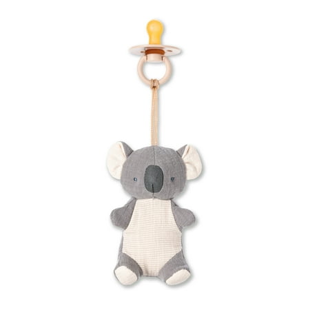 UPC: 0810434037462 | Itzy Ritzy Bitzy Bespoke Pacifier Pal – Grey Koala