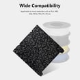 thumbnail image 3 of ZOUSSIQI Double-Sided Build Plate, PEO Smooth + PEI Spray Texture Spring Steel 310x315mm Without Soft Magnetic Base, Hot Bed Platform for K1/Max 3D Printer CA919-29370, 3 of 9