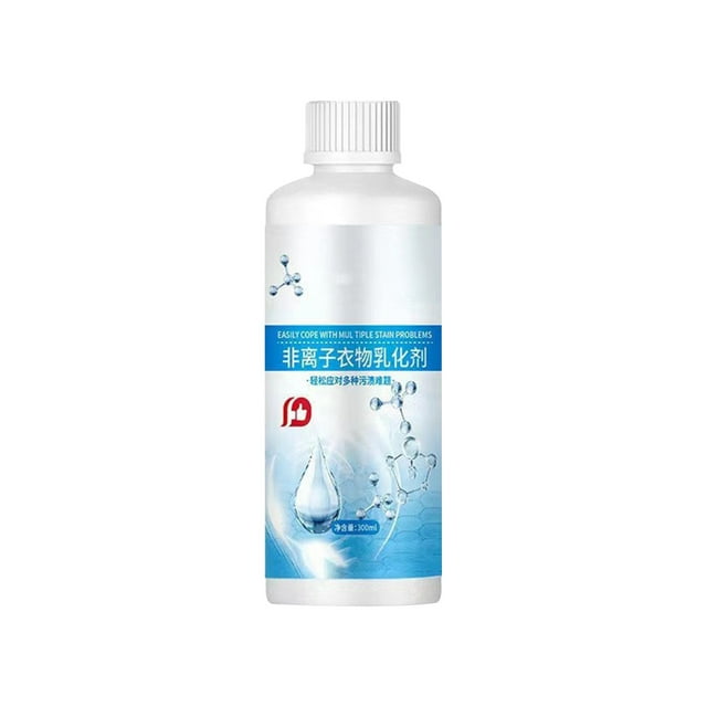 Spray Quitamanchas Potente, Limpieza Profunda, Emulsionante No Iónico para Telas, Aclara Los Blancos, Fragancia Fresca, Versátil para Ropa y Tapicería, 300 Ml.