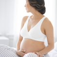 thumbnail image 3 of Medela Sleep Nursing Bra - White (M), 3 of 5