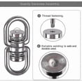 thumbnail image 4 of Heavy-Duty 360° Swivel Hanging Hook, Up to 1200lbs, Durable Stainless Steel for Long-Lasting Use, 4 of 4