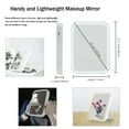 thumbnail image 3 of Lighted Makeup Mirror with Touch Screen Vanity Mirror 3 Color Lighting Adjustable Modes Portable USB Rechargeable, 3 of 6