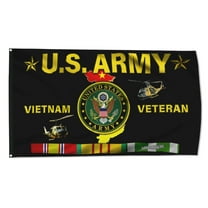 US Army Vietnam Veteran flag Patriotics Flags Polyester 3x5 FT Indoor Outdoor Banner