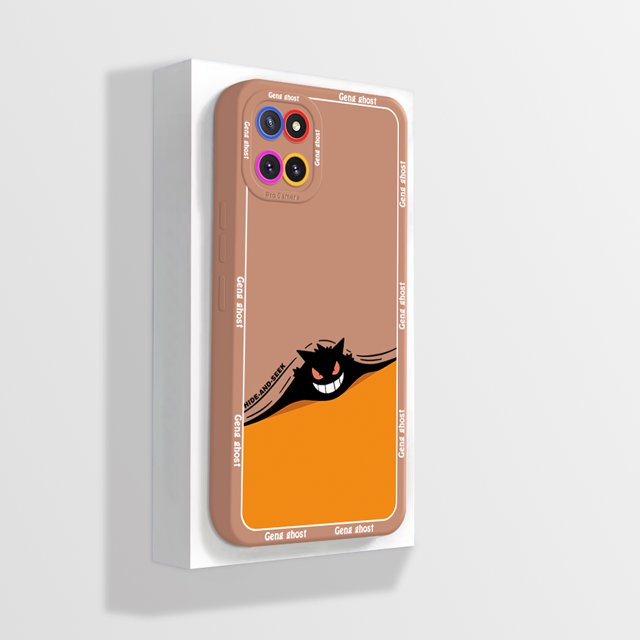 Silicone Case For Samsung Galaxy Note 10 Note10 Lite Cover Cute Panda Liquid Fundas For Samsung Note 10 Lite SM-N770F Phone Case BrownA05 For Note 10 Lite