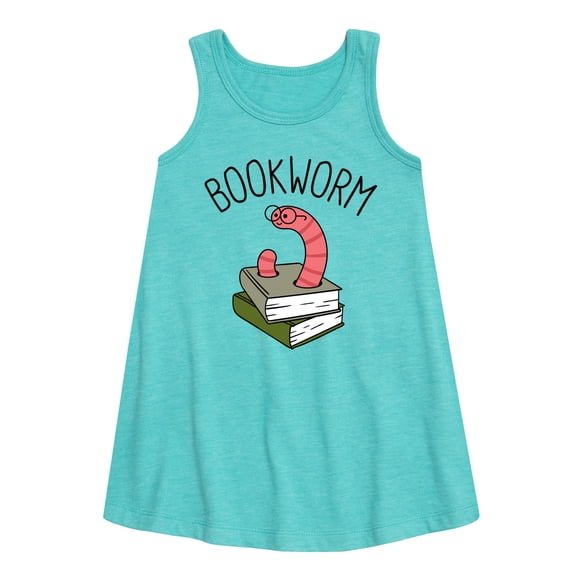 Instant Message - Bookworm - Toddler and Youth Girls A-line Dress