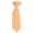 Apricot, variant on Solid Lemon Yellow Boy's 8" Clip On Tie Age 0 to 2 Years Old