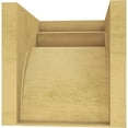 thumbnail image 4 of 8"W x 8"D x 8"H Wide Viola Rough Cedar Woodgrain TimberThane Corbel, Primed Tan, 4 of 6