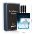 thumbnail image 2 of Perfume Ycz CLUB GENT'S AROMA para hombre, 1.7 oz (50 ml), fragancia esencial para club nocturno, colonia de larga duracion para hombres con notas ar, 2 of 9